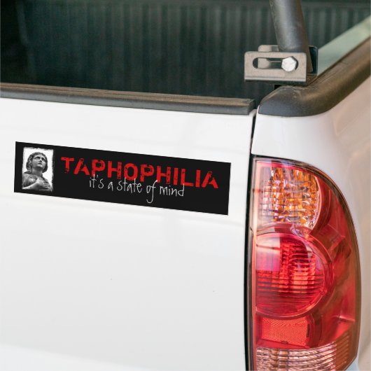 Taphopfilie Bumpersticker (Op Truck)