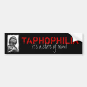 Taphopfilie Bumpersticker (Voorkant)