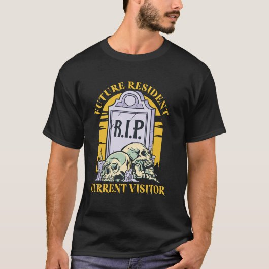 Taphophile T-shirt (Voorkant)