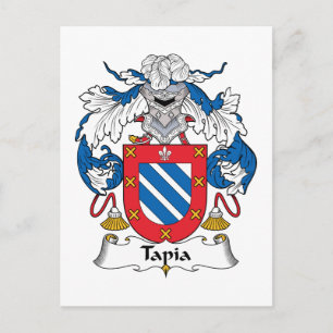 Tapia Family Crest Briefkaart