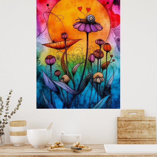 tapices poster (Keuken)