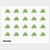 Tapijkers Ronde Sticker (Vel)