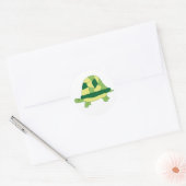 Tapijkers Ronde Sticker (Envelop)