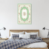 tapijt 4 - omhuld Canvas Afdruk (Insitu (Slaapkamer))
