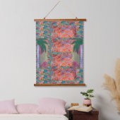 Tapijt - Abstracte Palmboom Hangend Wandkleed (Slaapkamer)