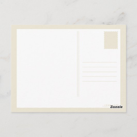 tapijt briefkaart (Achterkant)