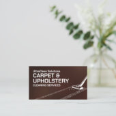 Tapijt- en stofferingsreinigingsdiensten visitekaartje (Staand voorkant)