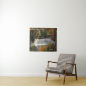 tapijt Herfsten bovenaan Tahquamenon Wandkleed (In Situ (horizontaal))