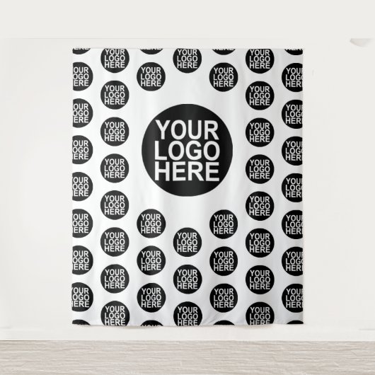 Tapijt met bedrijfslogo wandkleed (Voorkant)