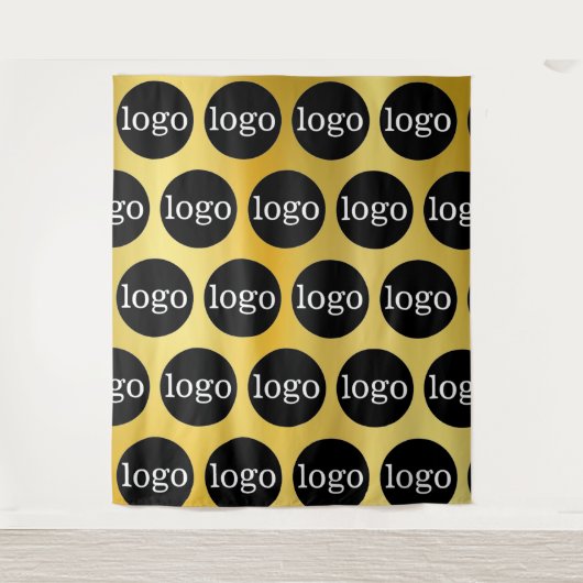 Tapijt met bedrijfslogo wandkleed (Voorkant)