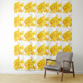 Tapijt met goudvis wandkleed (In situ)