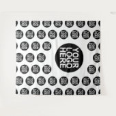 Tapijt met logo van maatwerkbedrijf wandkleed (Voorkant (horizontaal))