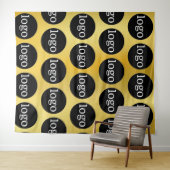 Tapijt met logo van maatwerkbedrijf wandkleed (In Situ (horizontaal))