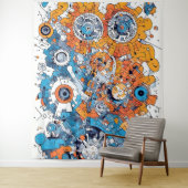 tapijt met V-puls 2 Wandkleed (In situ)