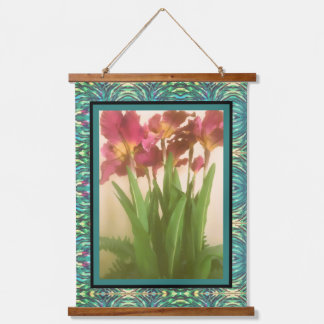 Tapijt - Mooie Iris Hangend Wandkleed