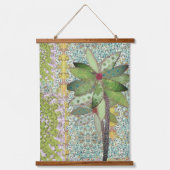 Tapijt - Palm Bloem Hangend Wandkleed (Voorkant)