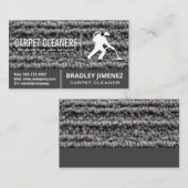 Tapijt Reiniger | Tapijt Kleed Close-up Visitekaartje (Voorkant / Achterkant)