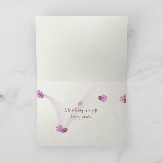 tapijt roos abstract omlijsting kaart (Binnen)