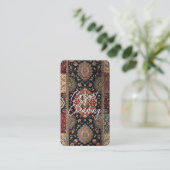 Tapijt schoonmaken Custom QR Visitekaartje (Staand voorkant)