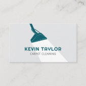 Tapijt schoonmaken Visitekaartje (Voorkant)