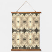 Tapijt - Sepia Diamant  Hangend Wandkleed (Voorkant)
