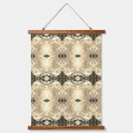Tapijt - Sepia Diamant  Hangend Wandkleed