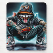 Tapijt Sourie Serie 1 Rap Muismat (Voorkant)
