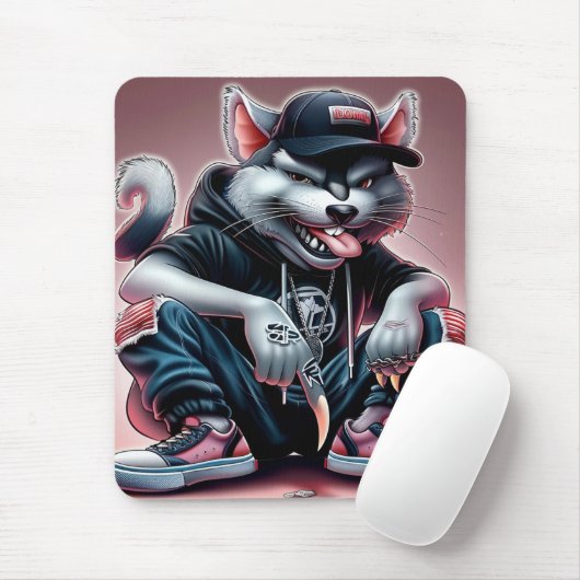 Tapijt Sourie Serie 2-6 Muismat (Met muis)