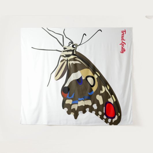 Tapijt Tread Gently Wandkleed (Voorkant (horizontaal))