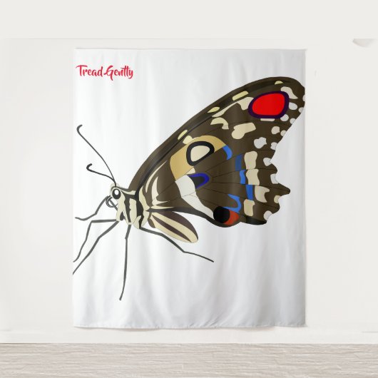 Tapijt Tread Gently Wandkleed (Voorkant)