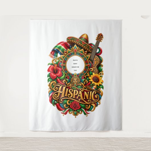 Tapijt van 88" x 104" wandkleed (Voorkant)