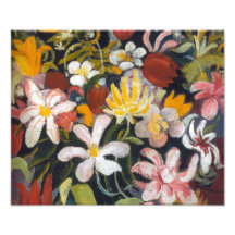Tapijt van Bloemen | Auguste Macke |