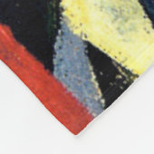 Tapijt van Bloemen Fleece Deken (Hoek)