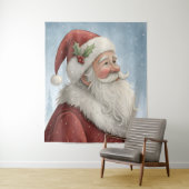 tapijt van de kerstman wandkleed (In situ)