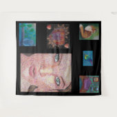 Tapijt van favorieten wandkleed (Voorkant (horizontaal))