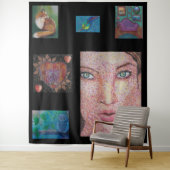 Tapijt van favorieten wandkleed (In situ)