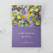 tapijt van Flowers Moederdag Holiday Kaart (Binnen)