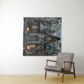 Tapijt van het heksenhuis wandkleed (In Situ (horizontaal))