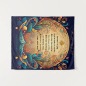 "Tapijt van het Leven" Wandkleed (Voorkant (horizontaal))