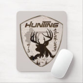 tapijt van jachtavonturen muismat (Met muis)
