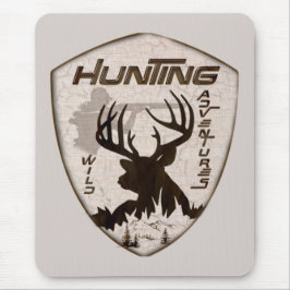 tapijt van jachtavonturen muismat