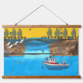 Tapijt van James Michael Miller 3/23/2024 Hangend Wandkleed (Voorkant)