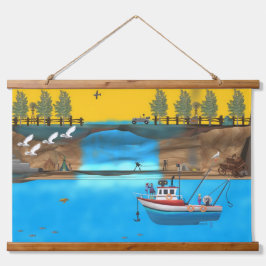 Tapijt van James Michael Miller 3/23/2024 Hangend Wandkleed