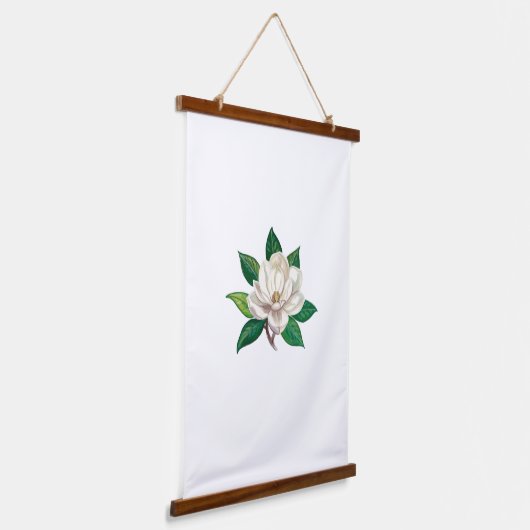 tapijt van magnolia hangend wandkleed (Gebogen)
