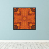 Tapijt van Theia 76 Canvas Afdruk (Insitu (Houten vloer))