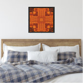 Tapijt van Theia 76 Canvas Afdruk (Insitu (Slaapkamer))