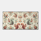 tapijt van Victoriaans boseekhoorns Bureaumat (Voorkant)