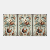 tapijt van Victoriaans boseekhoorns Bureaumat (Voorkant)