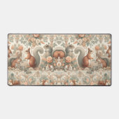 tapijt van Victoriaans boseekhoorns Bureaumat (Voorkant)