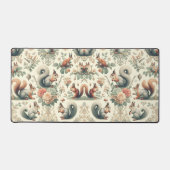 tapijt van Victoriaans boseekhoorns Bureaumat (Voorkant)